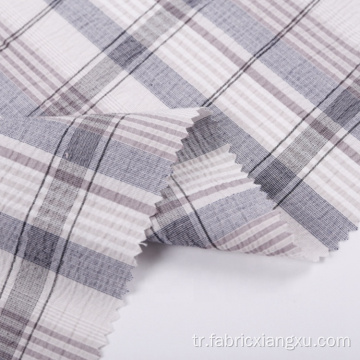 İplik boyalı kontrol forma kumaş için erkek gömlek
